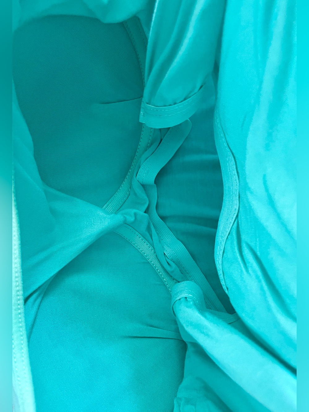Lot of 3 tank tops W built in bra . Sze XXL fit more like a large. PINK RED BLUE - Picture 4 of 5